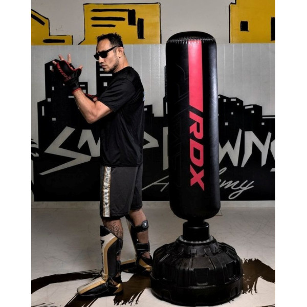 Рукавиці для ММА RDX F6 KARA Matte Red Plus L/XL (капа у комплекті)