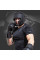 Боксерський шолом RDX T15 Noir Cheek Protector Matte Black XL (капа у комплекті)