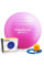М'яч для фітнесу (фітбол) Power System PS-4018 Ø85 cm PRO Gymball Pink