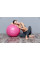 М'яч для фітнесу (фітбол) Power System PS-4018 Ø85 cm PRO Gymball Pink