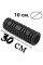 Масажний ролик (роллер) PowerPlay 4342 Massage Roller Чорний (30x10см.)