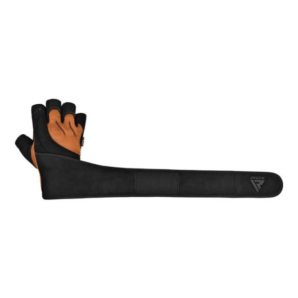 Рукавички для фітнесу RDX MICRO TAN/BLACK PLUS-M