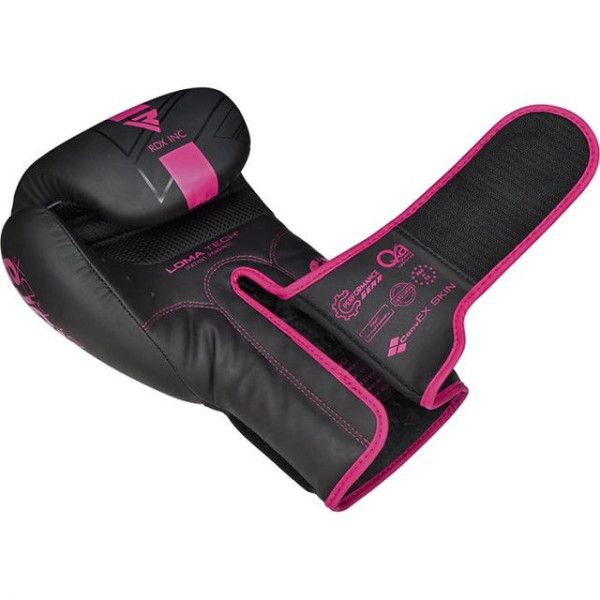 Боксерські рукавиці RDX F6 MATTE PINK-10OZ (капа в комплекті)