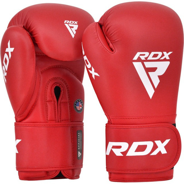 Боксерські рукавиці RDX AS2 RED-10 унцій (капа в комплекті)