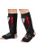 Захист для гомілок та стоп RDX NEOPRENE SHIN INSTEP IMMAF-1-RED-M
