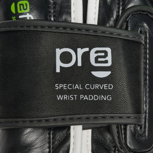 Боксерські рукавиці Leone GN115 PROFESSIONAL 2 Black 16 унцій (бинти 4 м. в комплекті)