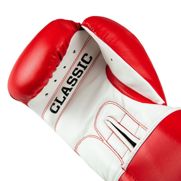 Боксерські рукавиці TITLE Classic Pro Style 3.0 Red/White 12 oz
