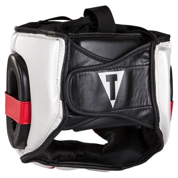 Боксерський шолом TITLE MMA Command Full Black/Red/White L