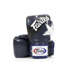 Боксерські рукавиці Fairtex BGV1 Nation Print Blue 12 унцій