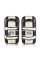 Пади для тайського боксу Fairtex KPLC2 Black/White