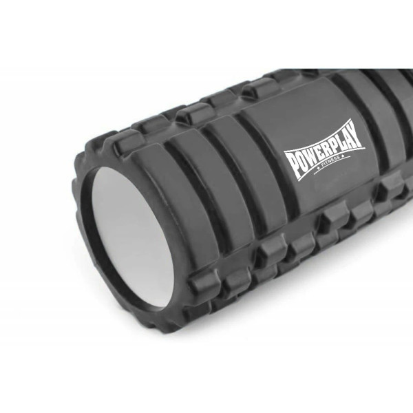 Масажний ролик (роллер) PowerPlay 4404 Massage Roller Сірий (45x14см.)