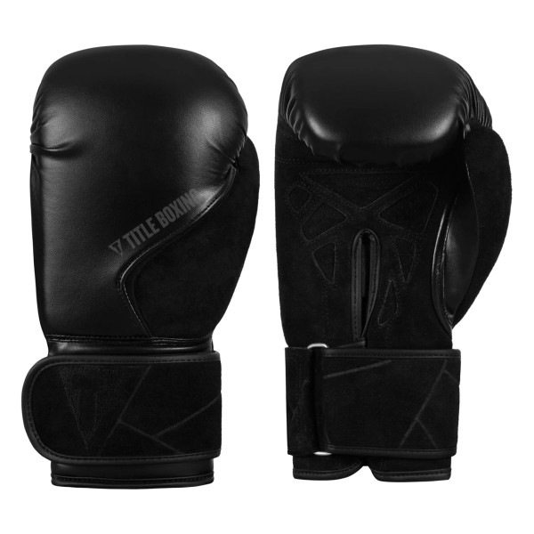 Боксерські рукавиці TITLE Boxing Ultra Bag Boxing Gloves Black 12 oz