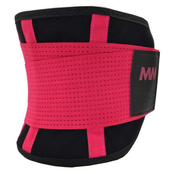 Пояс компресійний MadMax MFA-277 Slimming belt Black/rubine red L