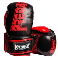 Боксерські рукавиці PowerPlay 3017 Predator Чорні карбон 10 унцій