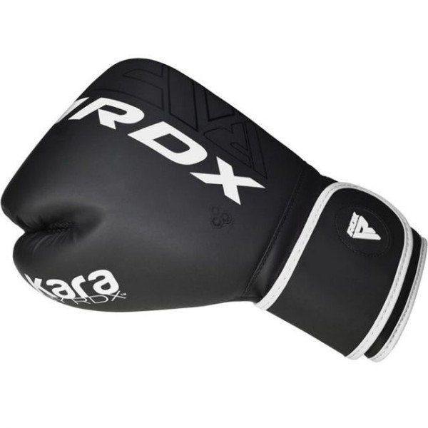 Боксерські рукавиці RDX F6 Kara Matte White 8 унцій (капа в комплекті)