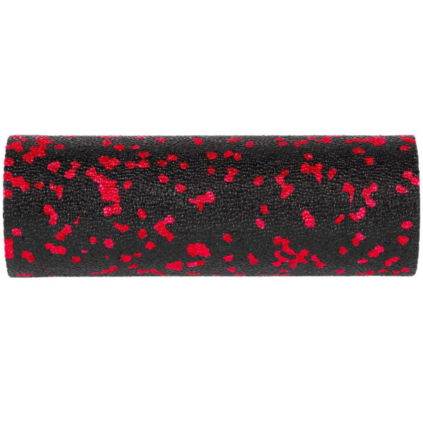 Масажний ролик (роллер) гладкий PowerPlay PP-4346 Mini EPP Foam Roller Чорно/Червоний (15x5,3см.)