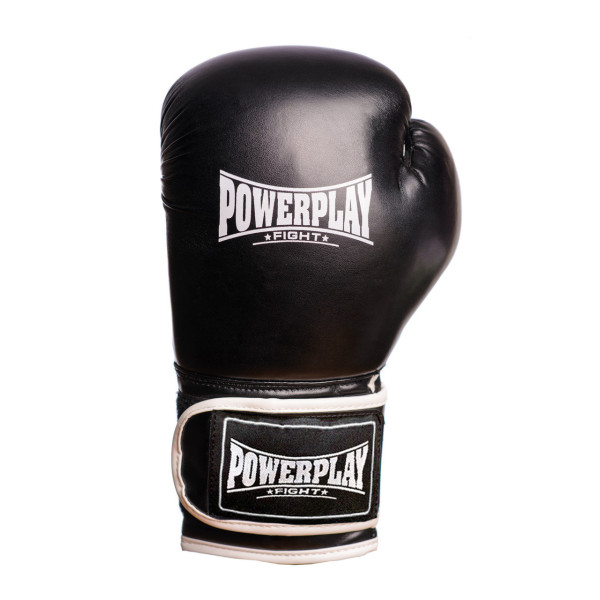 Боксерські рукавиці PowerPlay 3019 Challenger Чорні 14 унцій