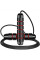 Скакалка швидкісна PowerPlay 4210 Power Weighted Jump Rope Чорна (2,7m.)