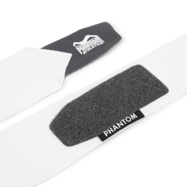 Бинти для боксу Phantom Impact White 250cm. (2.5м.)