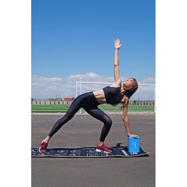 Блок для йоги PowerPlay 4006 Yoga Brick Синій