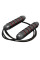 Скакалка швидкісна PowerPlay 4210 Power Weighted Jump Rope Чорна (2,7m.)