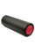 Масажний ролик (роллер) гладкий PowerPlay 4021 Fitness Roller Чорно-червоний (45x15см.)