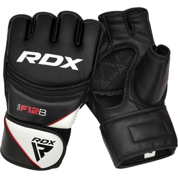 Рукавиці для ММА RDX F12 Model GGRF Black S (капа у комплекті)