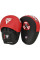 Лапи боксерські RDX T1 Curved Red/Black