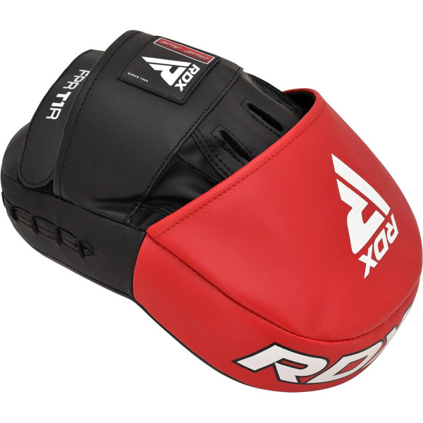Лапи боксерські RDX T1 Curved Red/Black