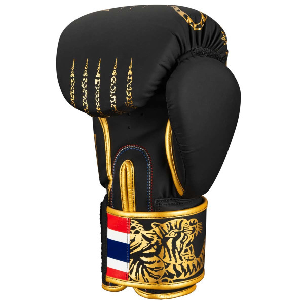 Боксерські рукавиці Phantom Muay Thai Black Gold 10 унцій