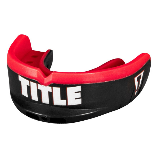 Капа TITLE Boxing Air Force Duo-Defense 2.0 дитяча (вік до 10) Black/Red