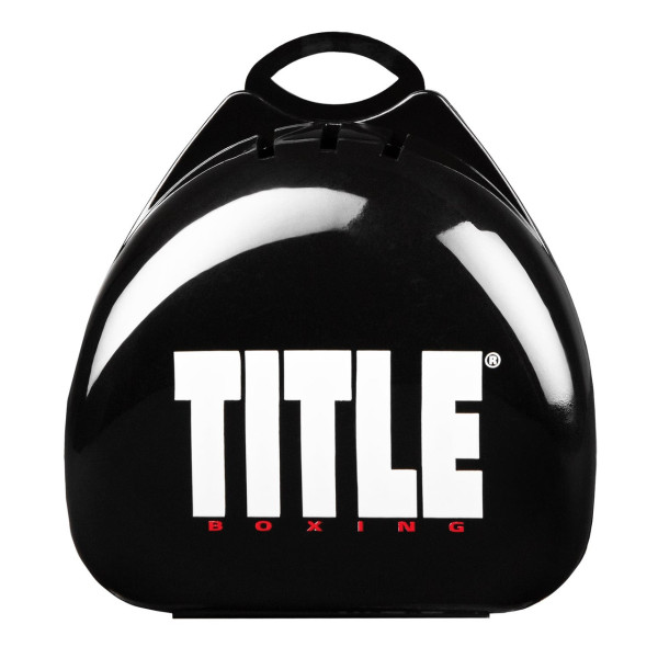 Капа TITLE Boxing Air Force Duo-Defense 2.0 дитяча (вік до 10) Black/Red