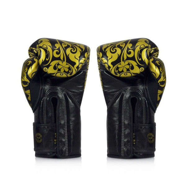 Боксерські рукавиці Fairtex BGVG2 Velcro Black 16 унцій