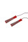 Скакалка PowerPlay 4206 Jump Rope PRO+ Сіро-червона (2,75m.)