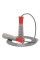 Скакалка PowerPlay 4206 Jump Rope PRO+ Сіро-червона (2,75m.)