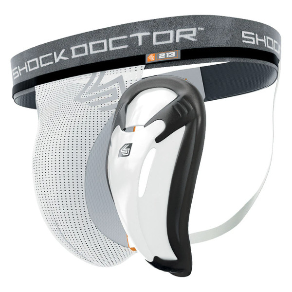 Захист паху Shock Doctor Supporter with Protective Cup - White, XL