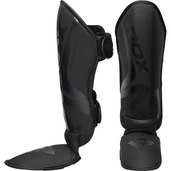 Захист гомілки та стопи RDX SHIN INSTEP T15 MATTE BLACK PLUS-XL