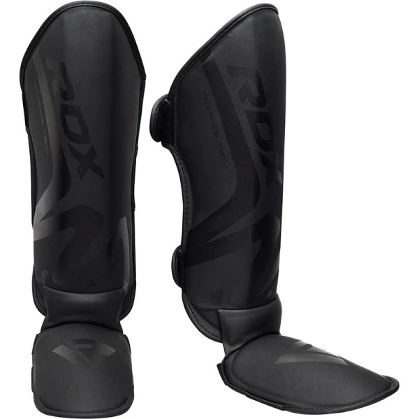 Захист гомілки та стопи RDX SHIN INSTEP T15 MATTE BLACK PLUS-XL