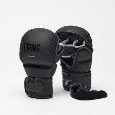 Рукавиці греплінгові для ММА Leone BLACK Edition M (капа в комплекті)