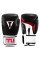 Боксерські рукавиці TITLE Classic Leather 2.0 Black/White/Red M 12 oz