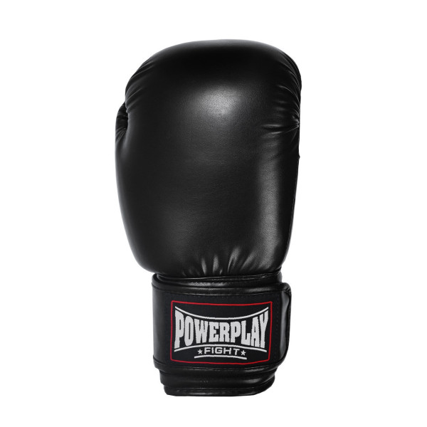 Боксерські рукавиці PowerPlay 3004 Classic Чорні 14 унцій