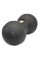 Масажний м'яч подвійний U-POWEX Epp foam peanut ball (d8*16cm.) Black