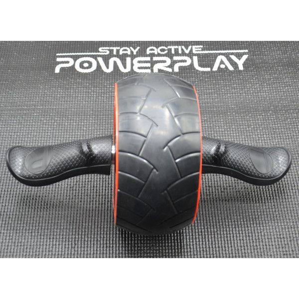 Колесо для преса PowerPlay 4326 зі зворотним механізмом AB Wheel Pro Чорно-червоне