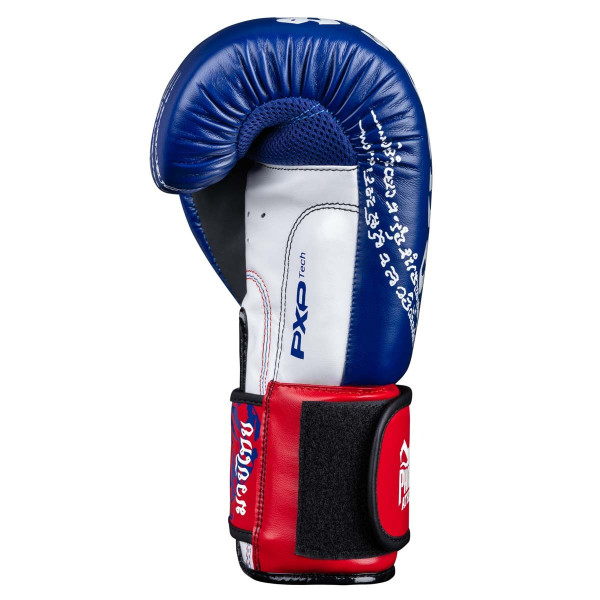 Боксерські рукавиці Phantom Muay Thai Blue 16 унцій (капа в подарунок)