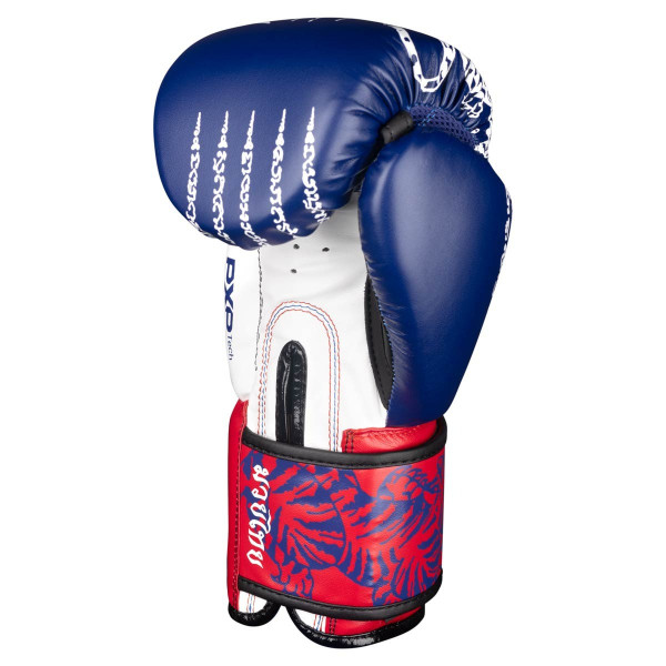 Боксерські рукавиці Phantom Muay Thai Blue 16 унцій (капа в подарунок)