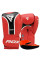 Боксерські рукавиці RDX AURA PLUS T-17 Red/Black 16 унцій (капа в комплекті)