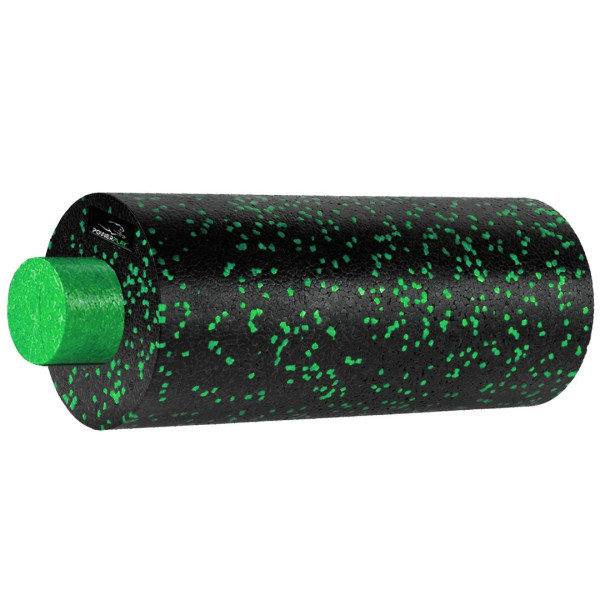 Масажний набір PowerPlay PP_4015 EPP Foam Roller Set 4in1 (2-ва роли + 2-ва м'ячі) Чорно-зелений