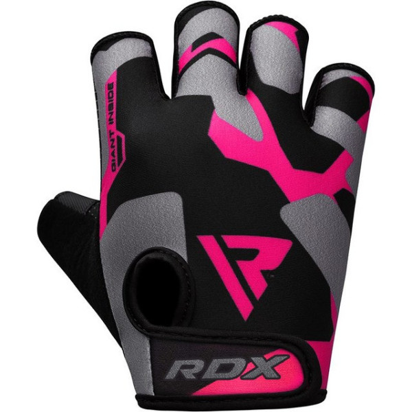 Рукавички для фітнесу RDX F6 Sumblimation PINK M