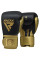 Боксерські рукавиці RDX MARK PRO SPARRING TRI LIRA 2 GOLDEN-14 унцій (капа в комплекті)