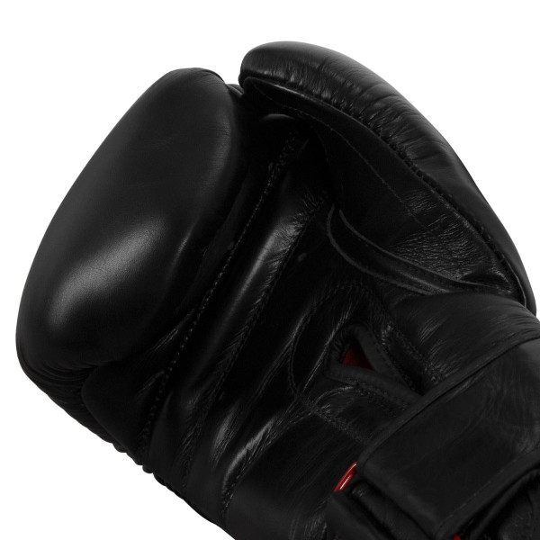 Боксерські рукавиці TITLE Boxing Ko-Vert Black 12 oz